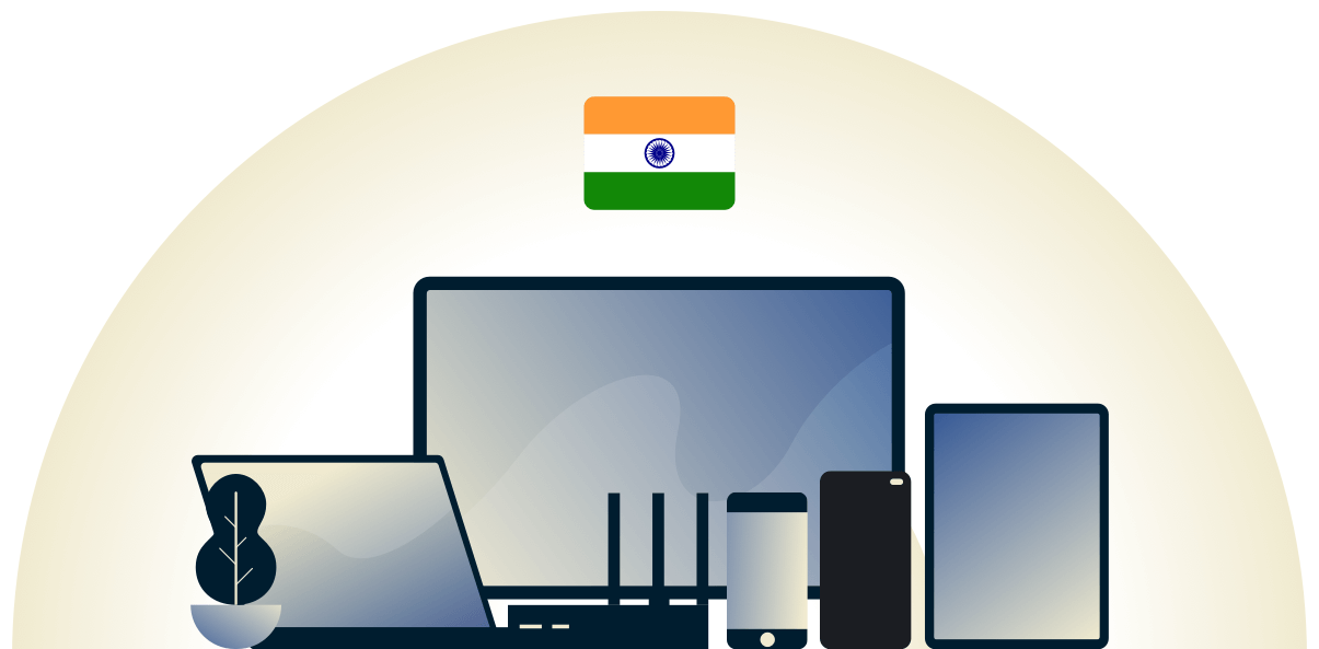 様々なデバイスを守るインドのVPN